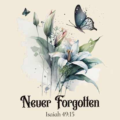 Never Forgotten Comfort Colors® Heavyweight Tee