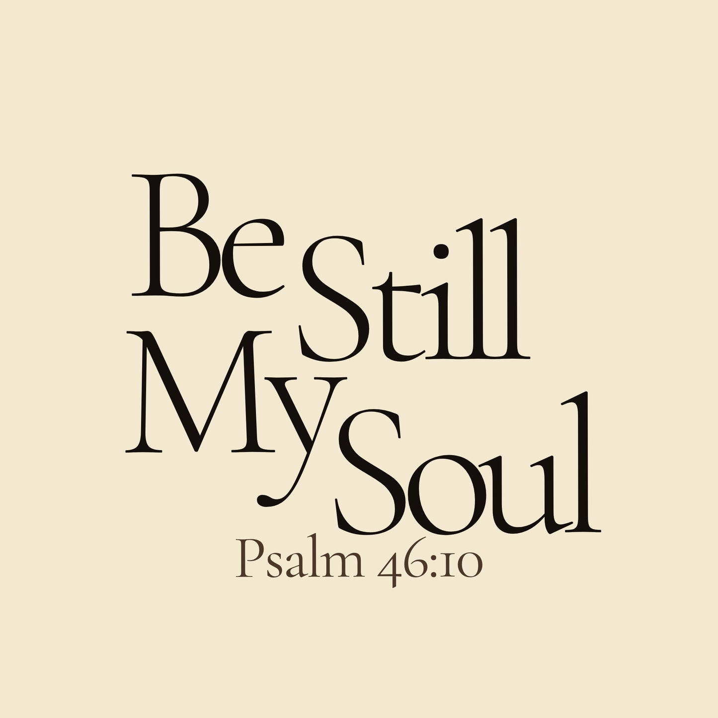 Be Still My Soul Comfort Colors® Heavyweight Tee