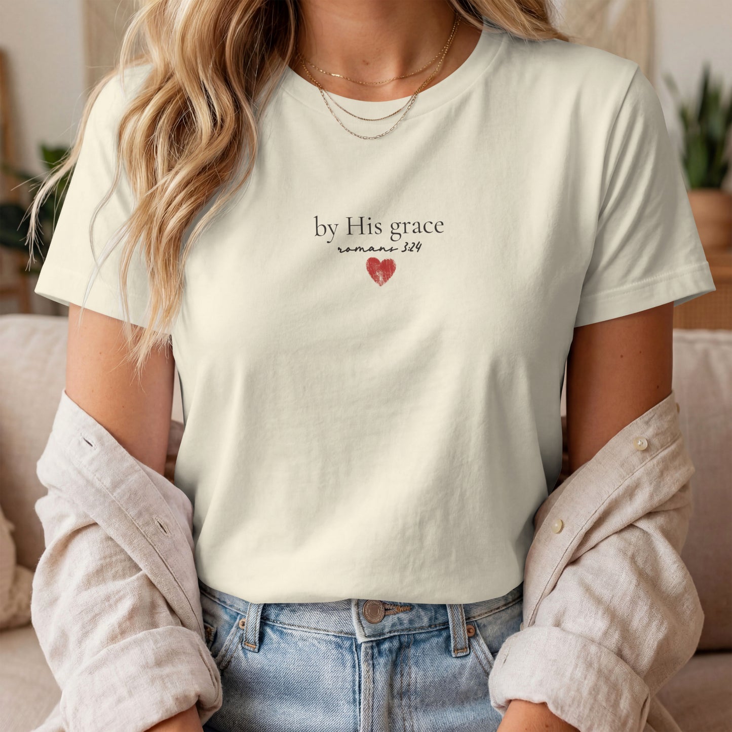 By His Grace Comfort Colors® Heavyweight Tee