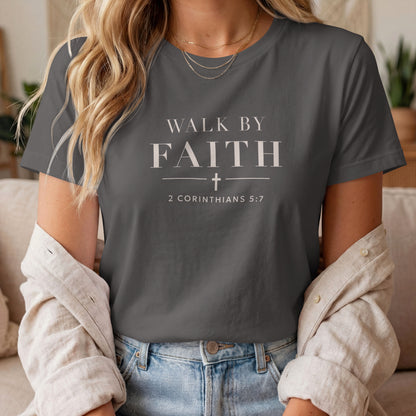 Walk By Faith Comfort Colors® Heavyweight Tee